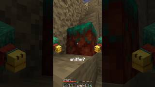 The Sniffer Block #minecraft #sniffer #survival #funnymoments #warpednylium #build #texture #pack