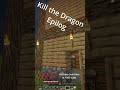 Kill the Dragon Short #151 #minecraft #overworld #lead #happyghast #villager