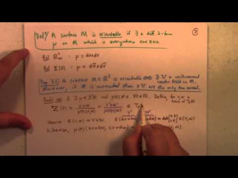 Differential Geometry: Lecture