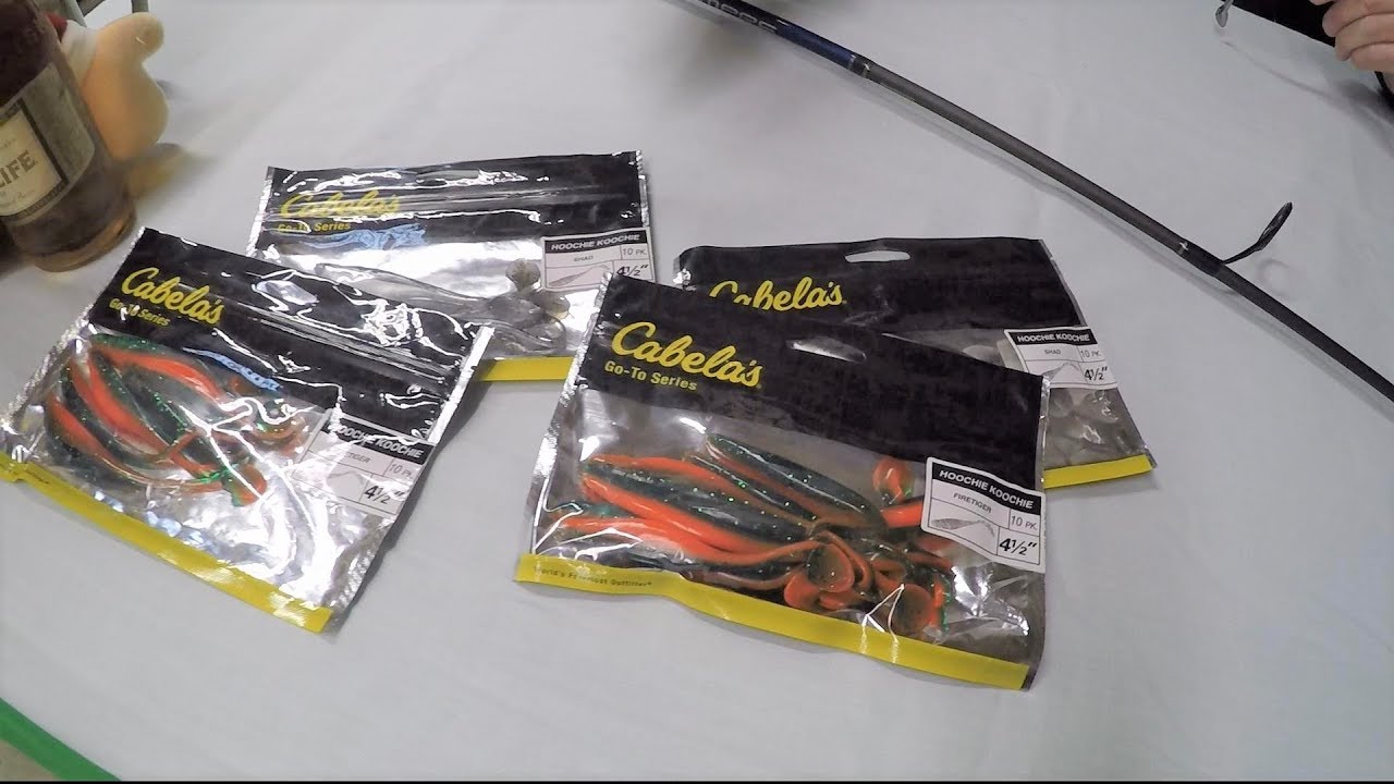 How To Rig a Swimbait for Bass Fishing (Cabelas Hoochie Koochie) 