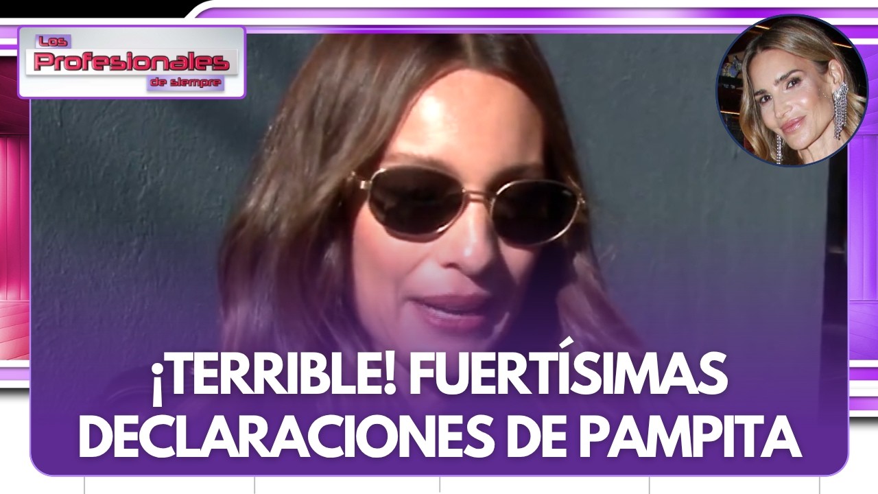 ¡ESTALLÓ TODO! PAMPITA SIN FILTRO CONTRA MARÍA VÁZQUEZ
