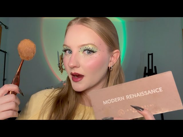 ASMR 2026 girl does your 2016 makeup (Layered sounds, nostalgic ASMR)