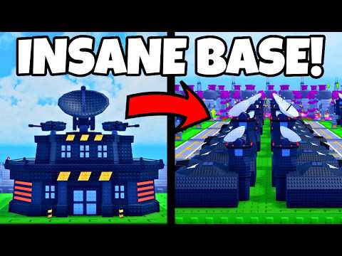 I Built the BEST BASE in Roblox Mini War
