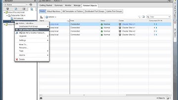 Removing an ESXi Host from a dvSwitch