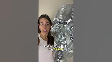 Making a Disco Ball Skull 🕺💀