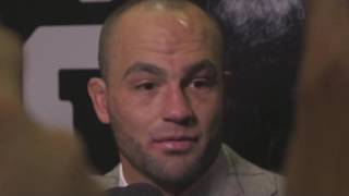 UFC 205 EDDIE ALVAREZ BACKSTAGE INTERVIEW ON LOSS TO CONOR MCGREGOR