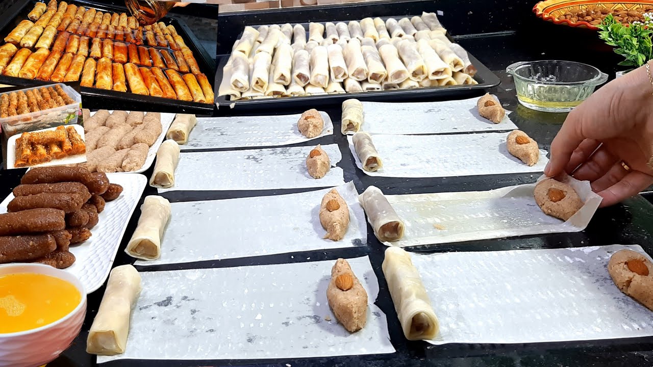 هادو هوما معسلات والا فلا كيمفما طلبتهم❗بدون قلي وبلا ورقة البسطيلة مورقين مقرمشين/سيكار بالكاوكاو