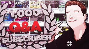 1,000 Subscriber QNA! (IRL)