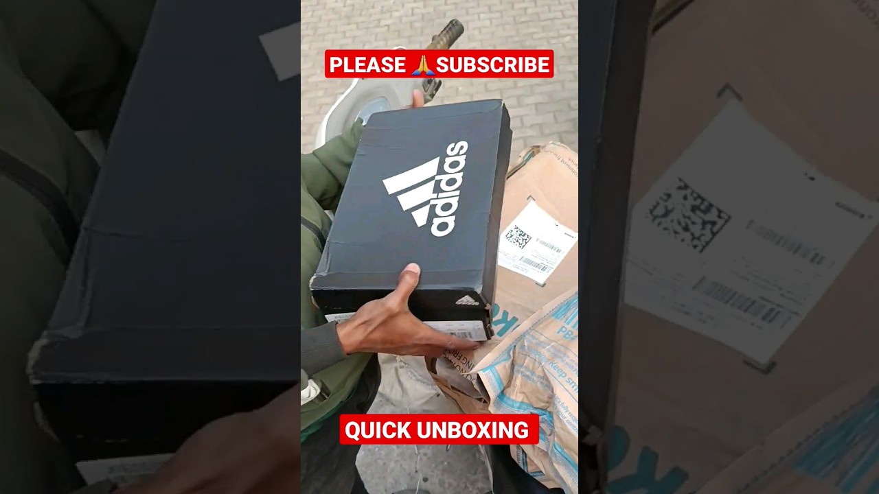 Adidas Shoes Quick Unboxing Flipkart Open Box Delivery 