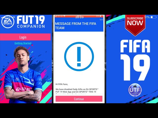 FIFA 19 Companion App Release NOW LIVE: FUT Ultimate Team Mobile app early  access HERE - Daily Star