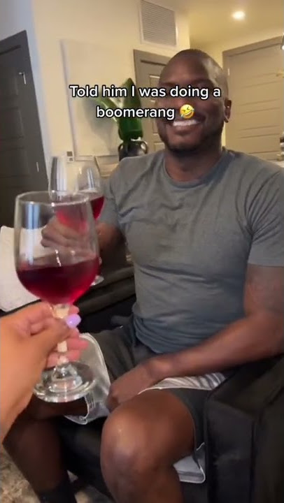 Boomerang prank on my husband (HILARIOUS) 🤣 #shorts