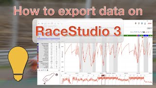 How to export Data on RaceStudio 3 into a TXT file Profile