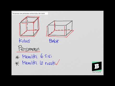 Video: Apa perbedaan balok dan persegi panjang?