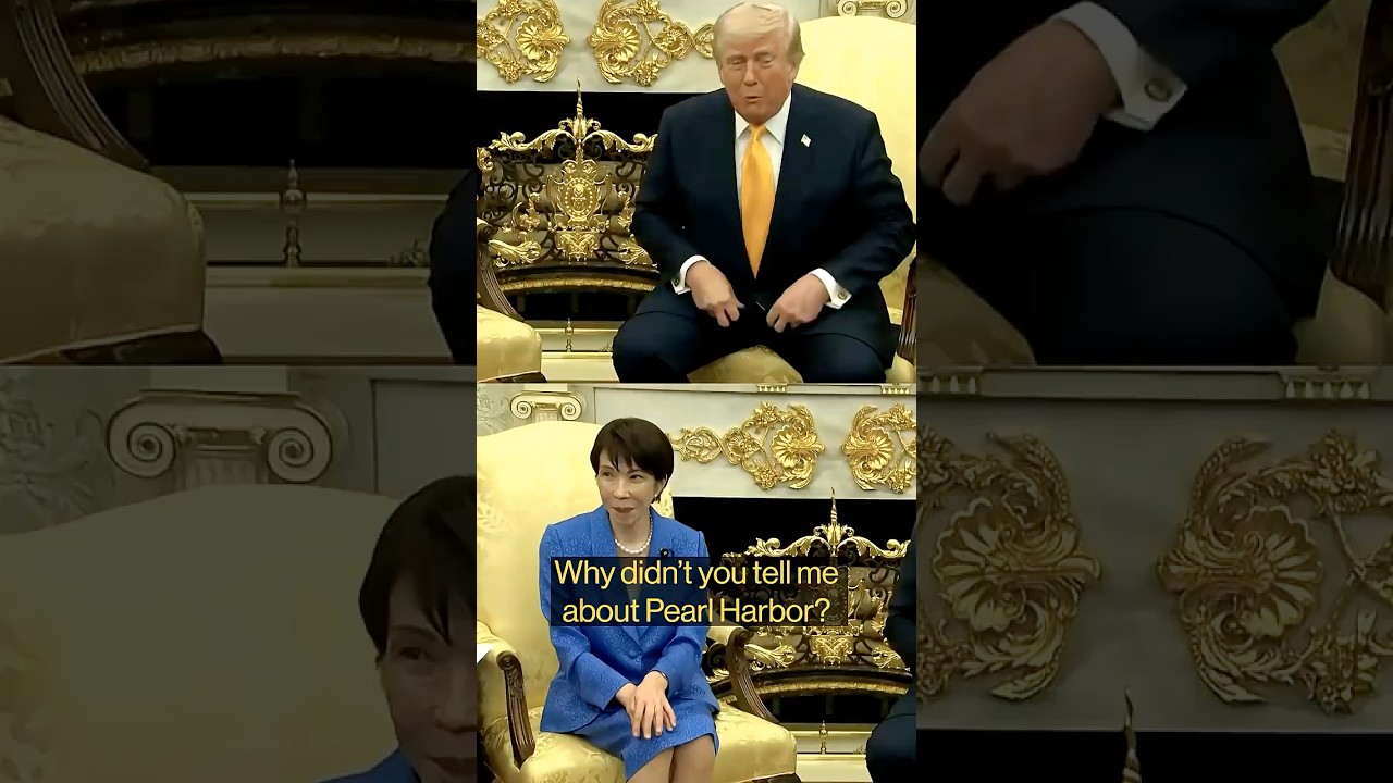 Takaichi Navigates Trump's Pearl Harbor Jibe in DC Visit