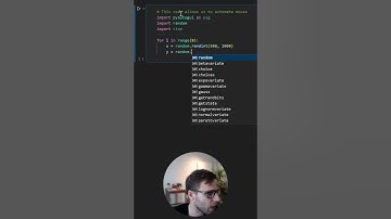 Random Mouse Movement in Python using PyAutoGUI