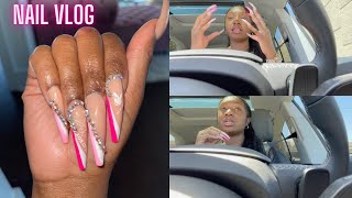 NAIL VLOG + CAR CHIT CHAT | LET'S TALK MANIFESTATION + CONFIDENCE | Boujee Barbiee Profile