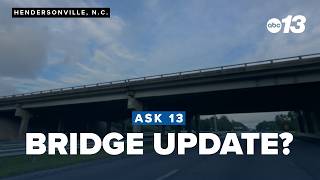 What's the latest on the U.S. 64 bridge over I-26