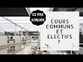 Cours communs  cours lectifs  nouveau cursus centralesupelec