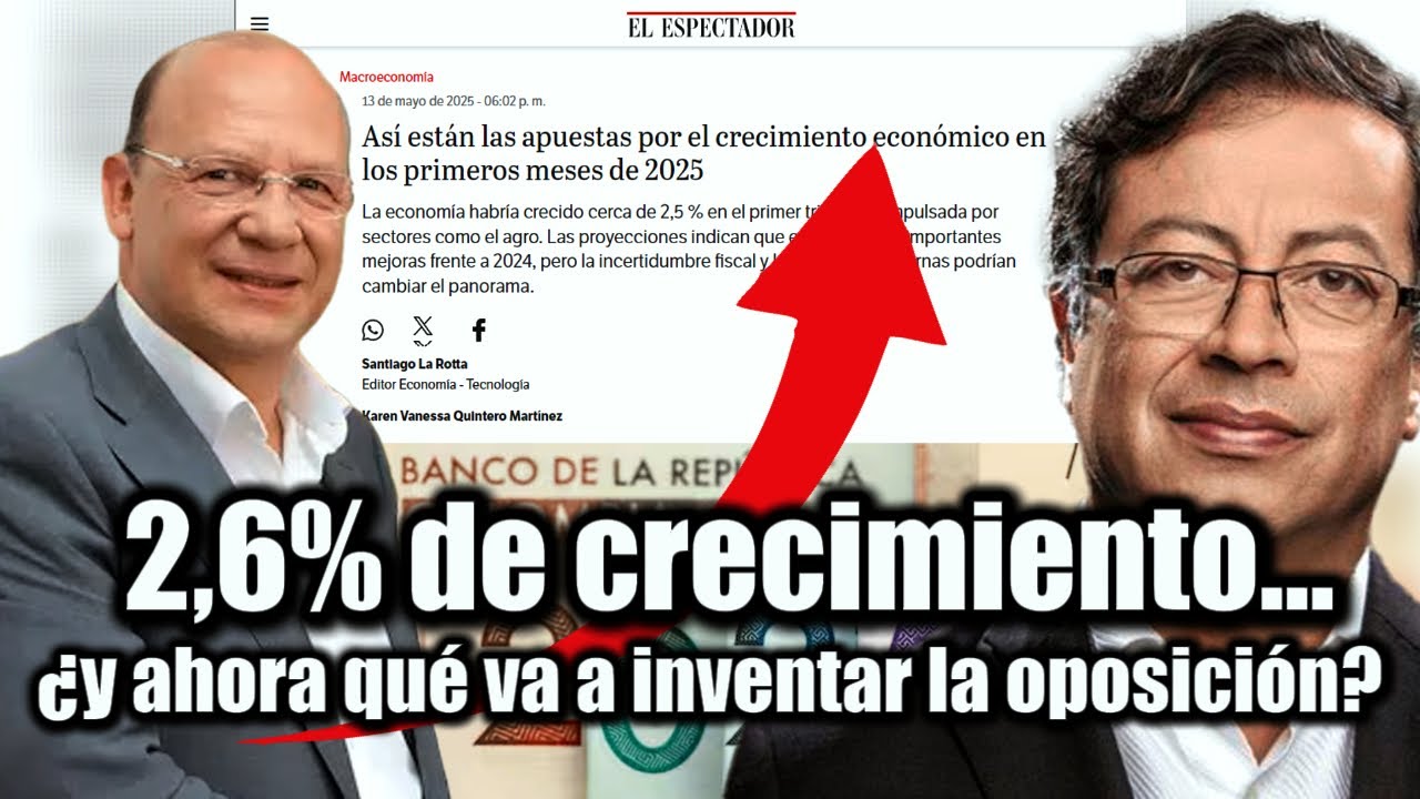 🛑🎥 Así se mueve la economía en 2025: lo que no te dicen (2,6% DANE) 👇