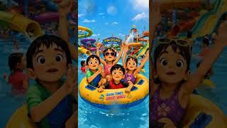 kidz enjoying in water park #us #motivation #usa #english #usashorts #youtubeshorts #kids #usababy