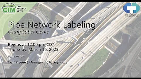 Label Genie II, Labeling Pipe Networks