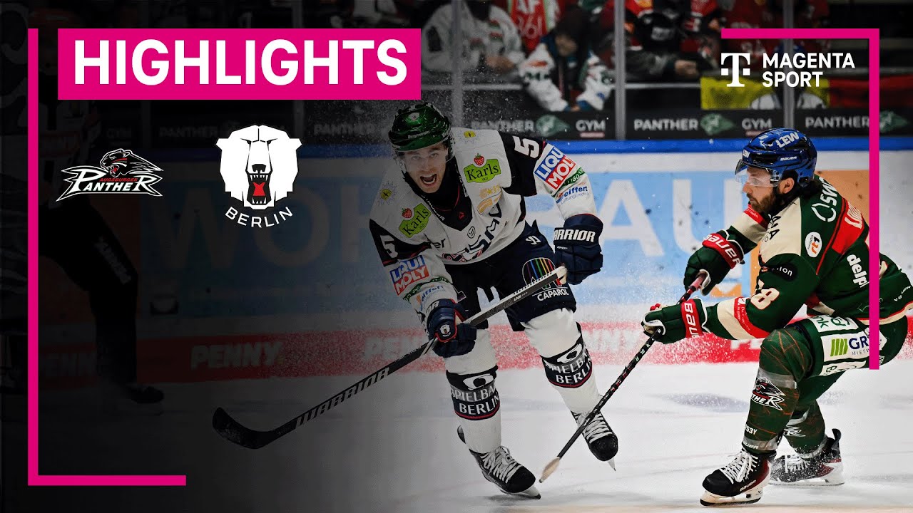 Augsburger Panther - Eisbären Berlin | PENNY DEL | MAGENTA SPORT