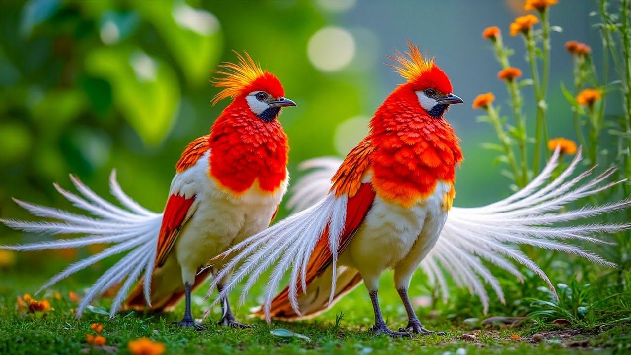 Wings of Wonder: Hidden Beauty of Wild Birds in Wonderland | Peaceful Birdsong