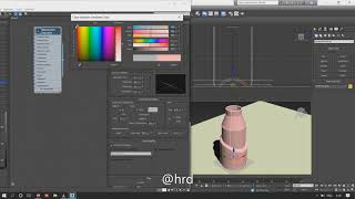 How to import object and create  materials in 3D Max