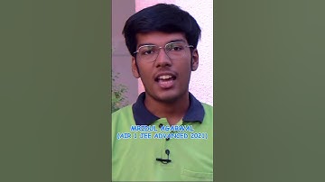AIR 1 Mridul Agarwal🔥|  Topper Mindset✨🔥|#jee #iit #iitjee #iitmotivation