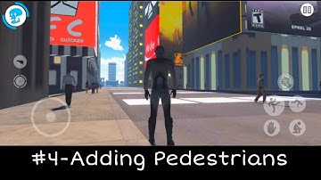 #4 SKULL MASK | Open World Android | Indie Game Devlog | Adding Pedestrians #indiegamedev
