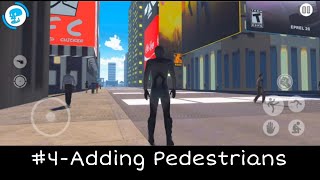 #4 SKULL MASK | Open World Android | Indie Game Devlog | Adding Pedestrians #indiegamedev screenshot 4