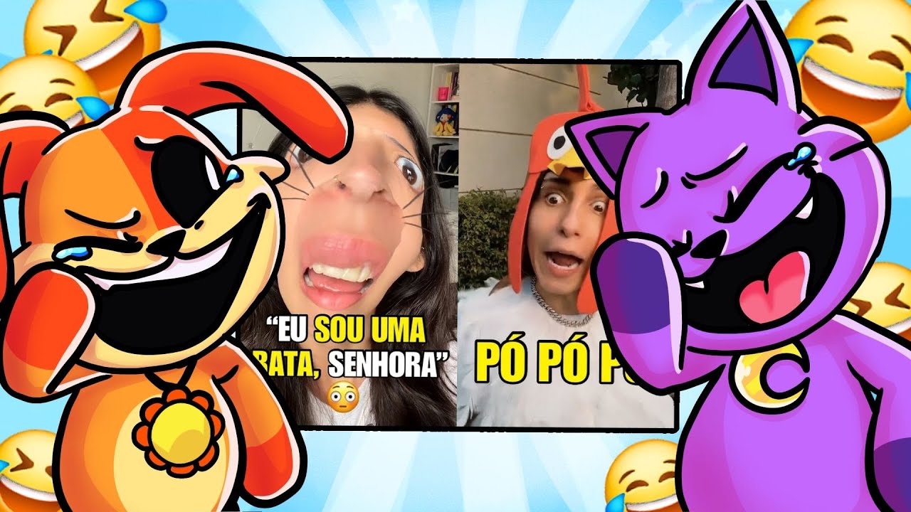 CatNap e DogDay TENTARAM NÃO RIR com os MEMES do TikTok