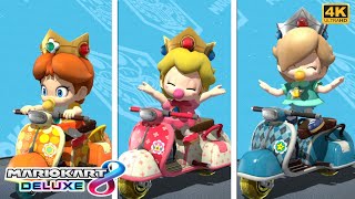 Mario Kart 8 Deluxe gameplay Baby Diasy Baby Peach Baby Rosalina and Alex | Switch | 4K