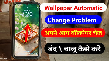 how to change lock screen wallpaper automatically problem