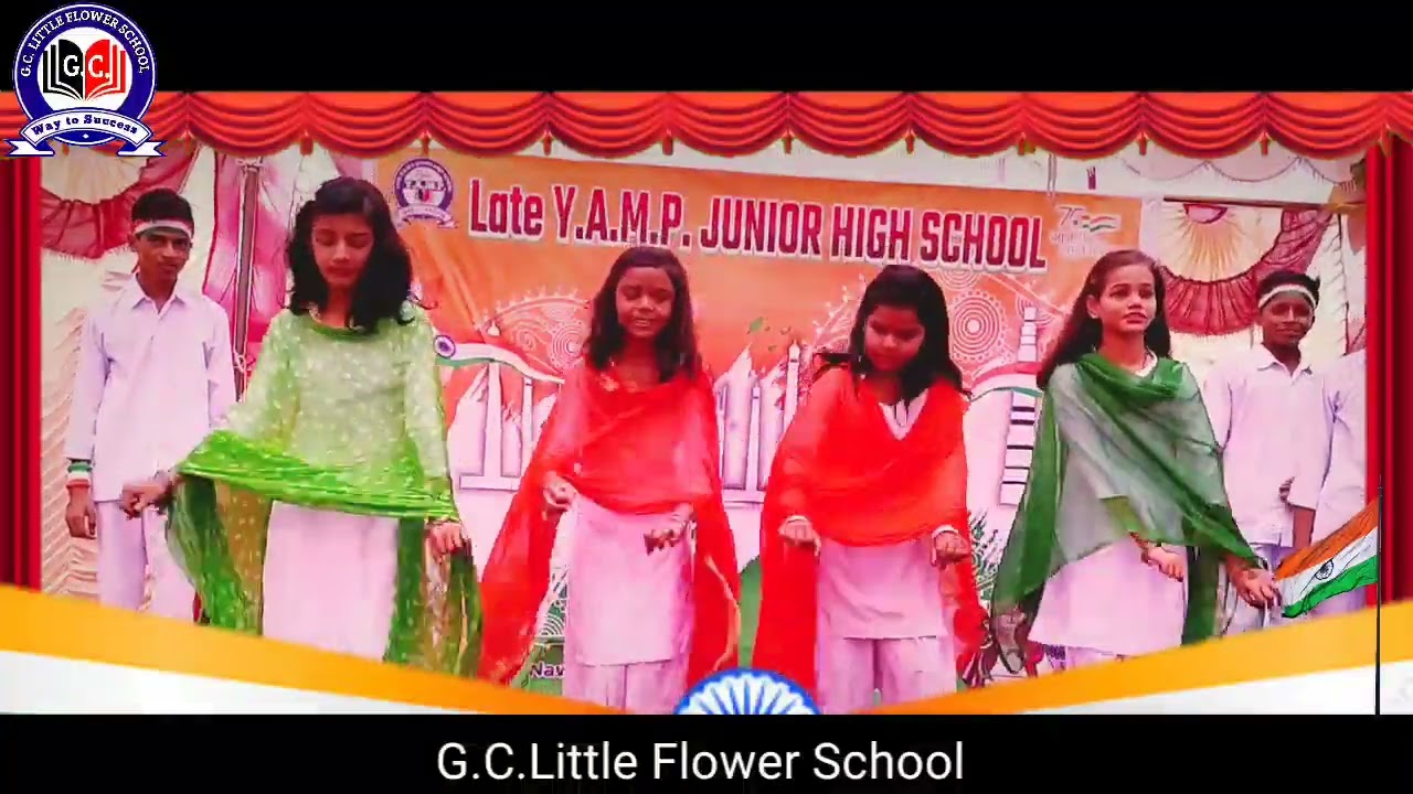Jalwa Jalwa dance performance by Students of  G.C. Little Flower School.