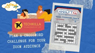 Crossword Puzzle for HDFC Bank AnalytIQ Event