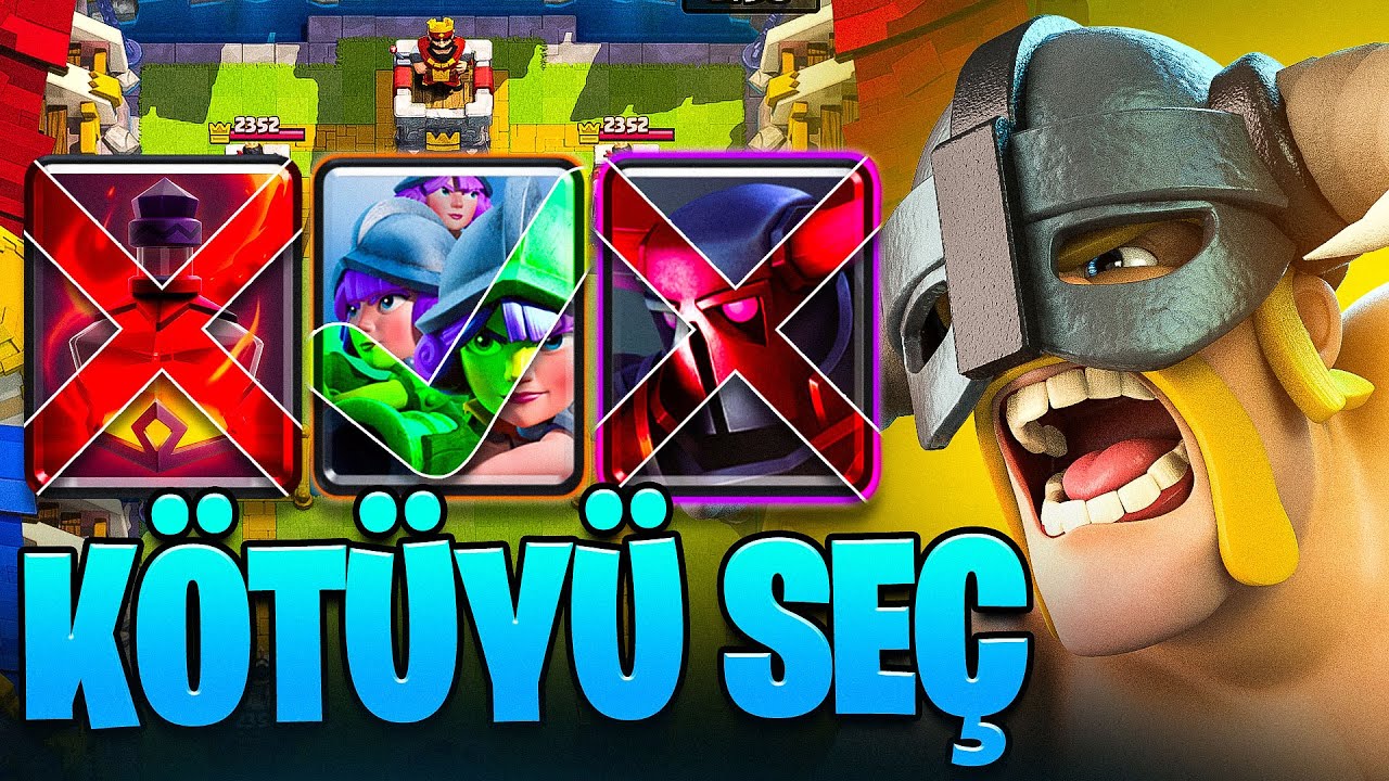 KÖTÜ OLAN KARTI SEÇMEK