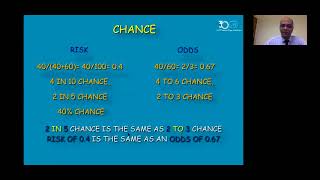 Statistics in Medicine Part III: Estimating Risk