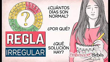 ¿Cuántos días de baja tiene un periodo irregular?