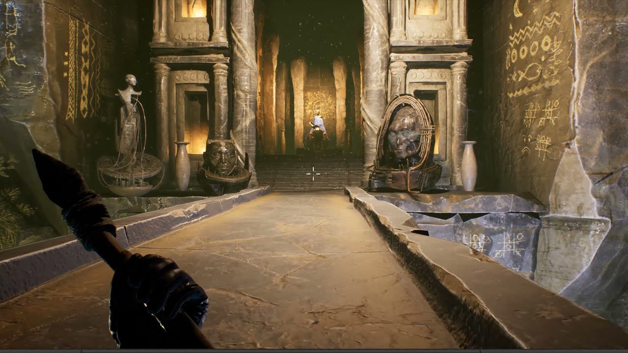 Underground temple level design FPS testing - Derelicts - Co-op ...