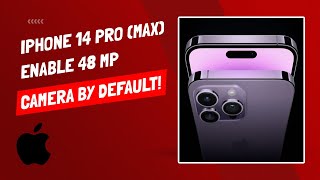 How To Enable 48 MegaPixel (MP) Camera Settings - iPhone Pro screenshot 2