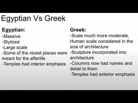 Egyptian Vs Greek Architecture Youtube Egyptian Vs Greek Architecture Youtube