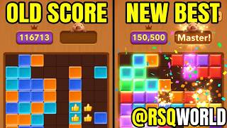 Block crush 🥰 Game Classic Mode New Best Score complete gameplay walkthrough  screenshot 5