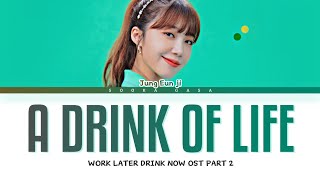 JUNG EUN JI (정은지) - 'A Drink of Life' (Work Later Drink Now OST Part 2) Lyrics (Han/Rom/Eng)