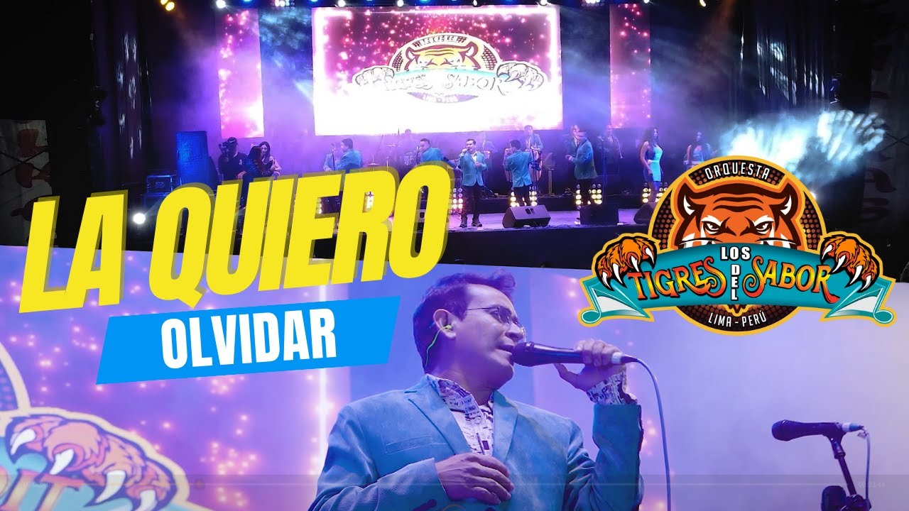 La Quiero Olvidar - Los Tigres del Sabor ( En Vivo ) 2024 - Esaud Suarez