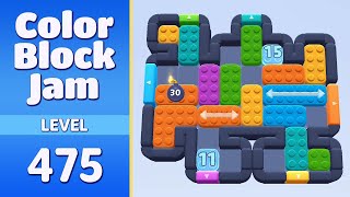 Color Block Jam Level 475 | Every Puzzle Solved! 🎯