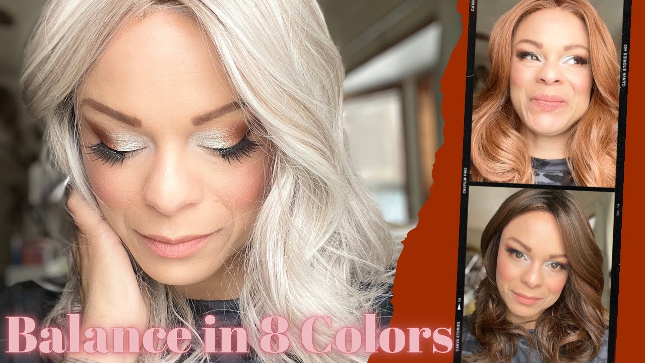 HELP ME CHOOSE 8 Belle Tress Colors on Balance Putting Heat On Wig