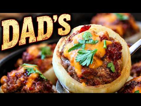 Dad's Stuffed Onion Bombs