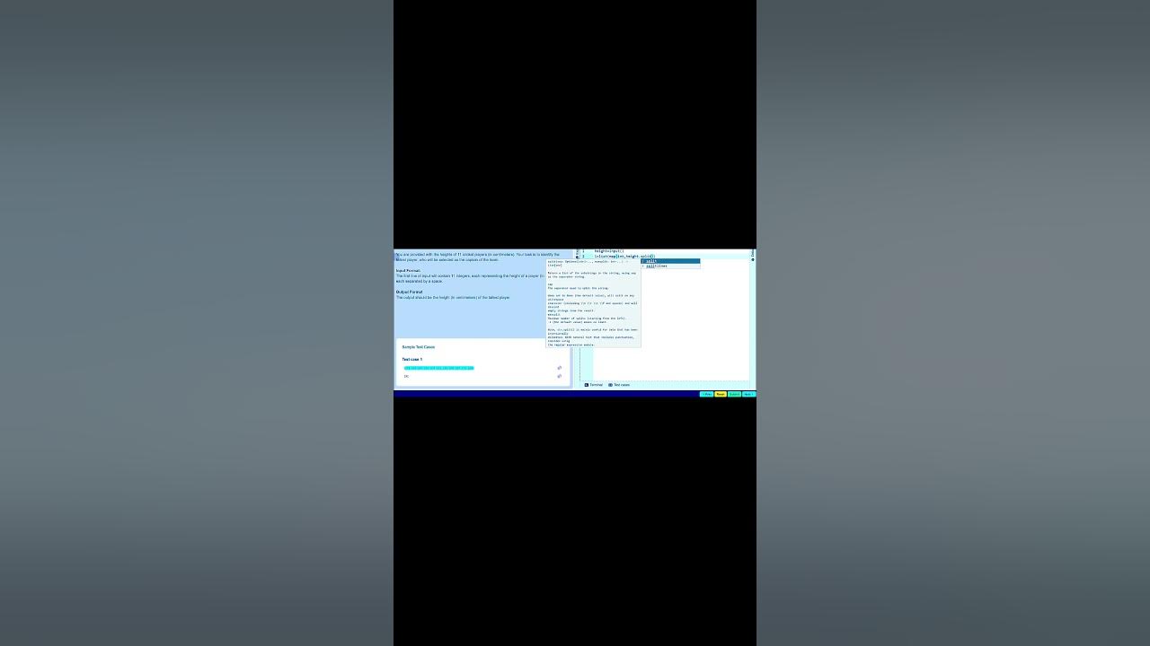 The Captain of team problem solving on Codetantra. # codetantra #coding ...