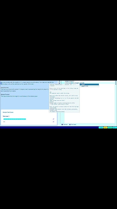 The Captain of team problem solving on Codetantra. # codetantra #coding ...